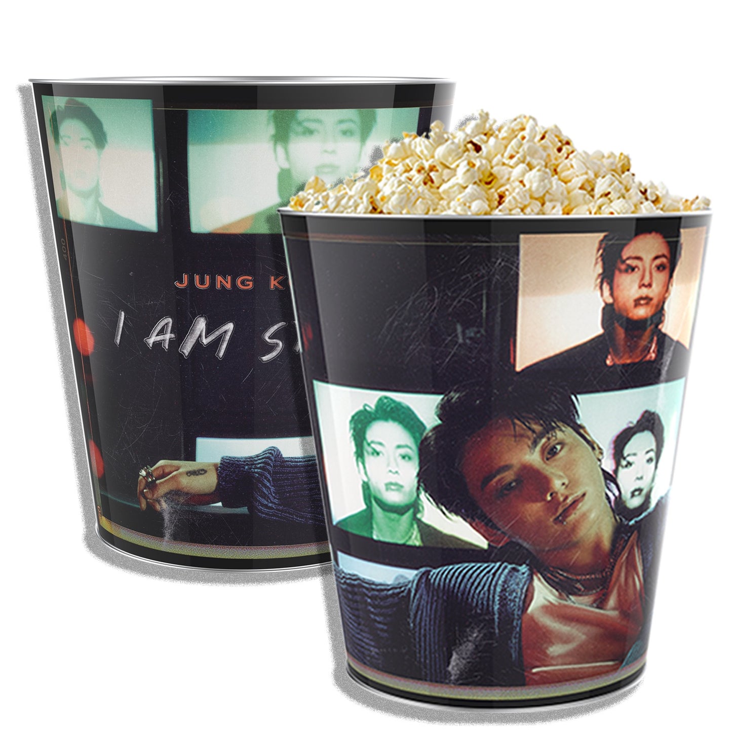 Jung Kook Popcorn Bucket & Tumbler