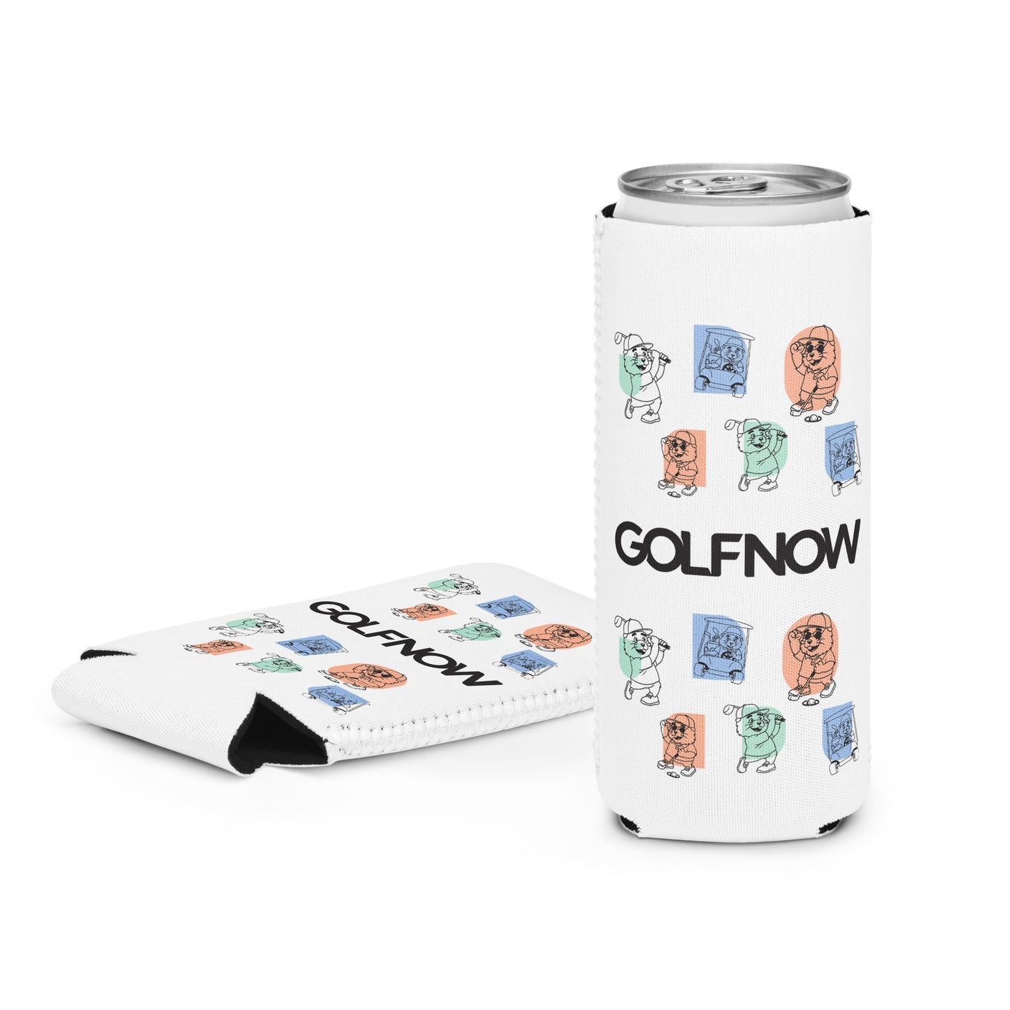 GolfNow Can Cooler Gopher Collage