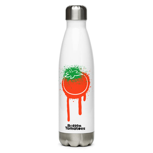 Rotten Tomatoes Splatter Stainless Steel Water Bottle