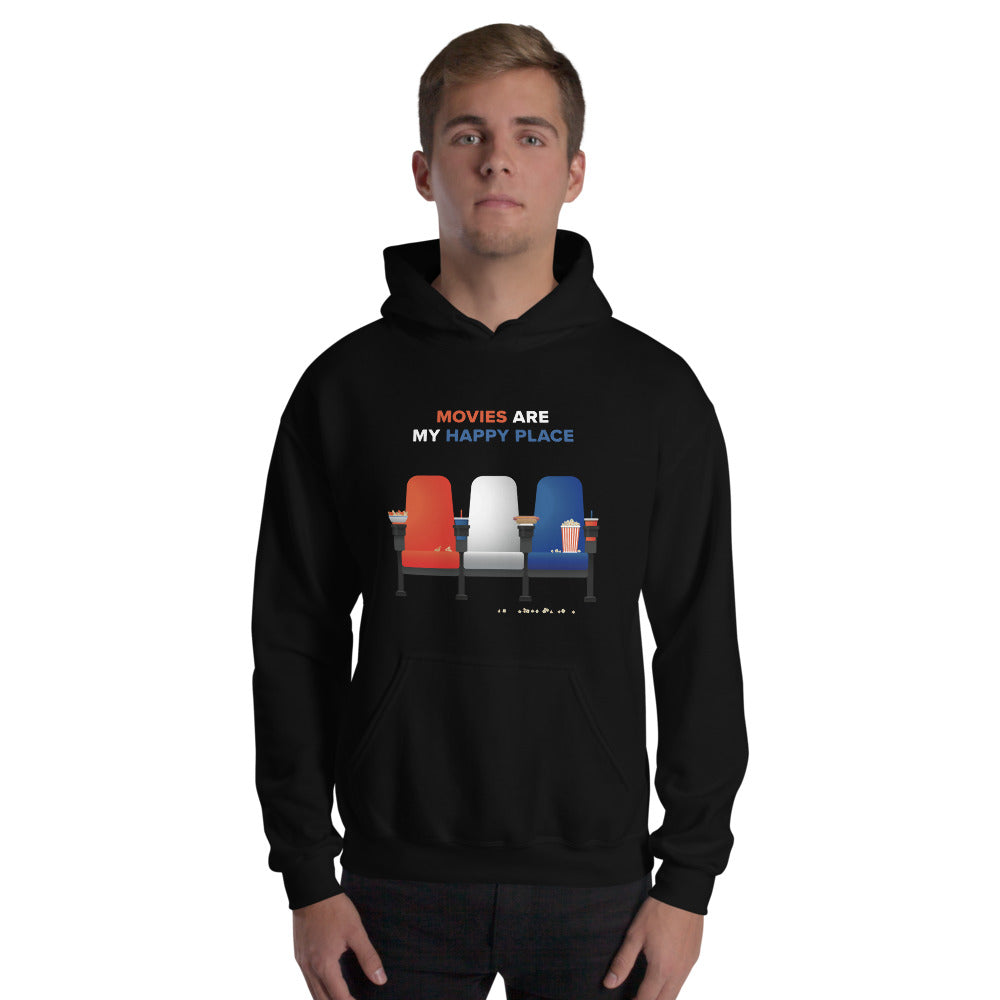 Fandango Movies Are My Happy Place Hoodie