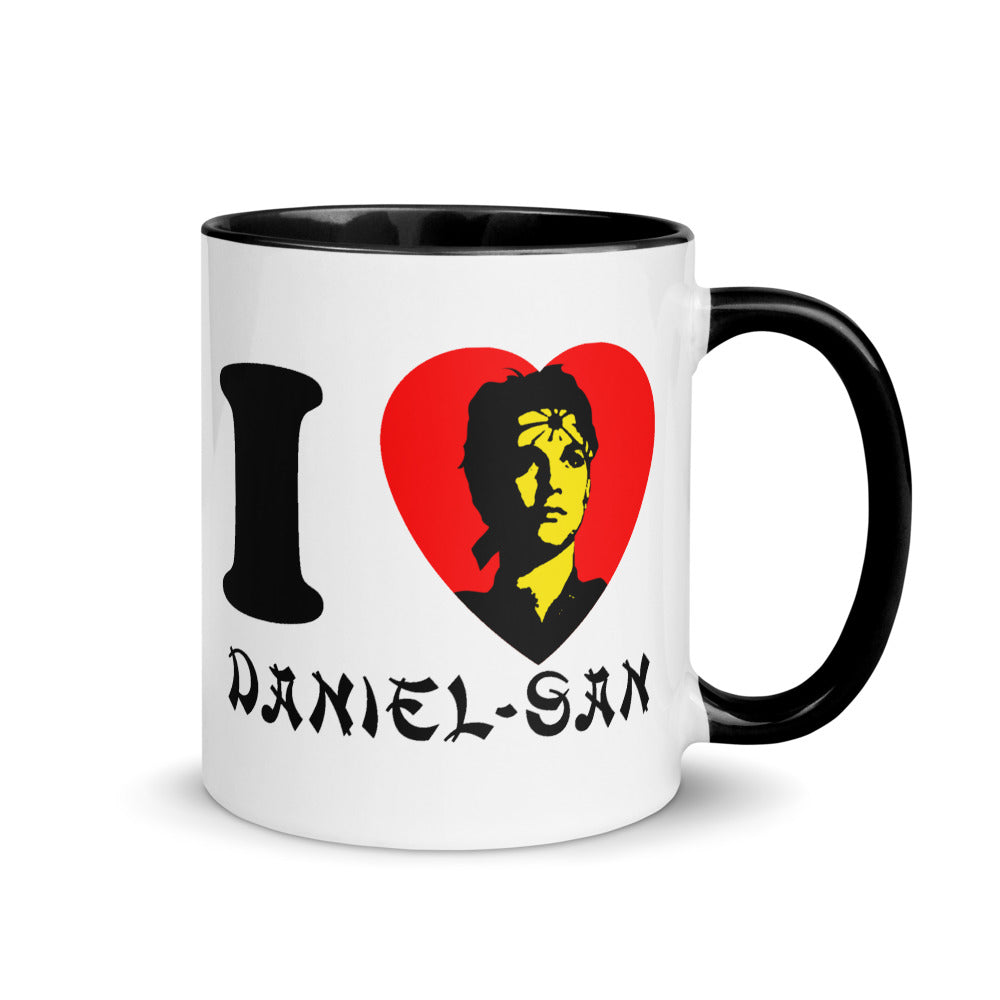 Karate Kid I Heart Daniel-San Mug | Two-Tone 80s Movie Gift  Fandango  FanStore