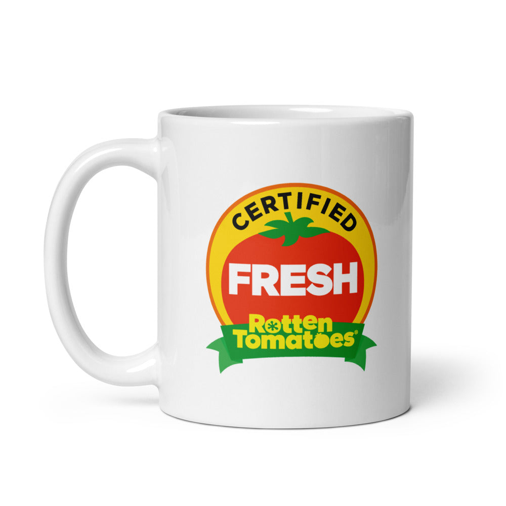 Rotten Tomatoes Certified Fresh Mug | Official Movie Lover's Gift   Fandango FanStore