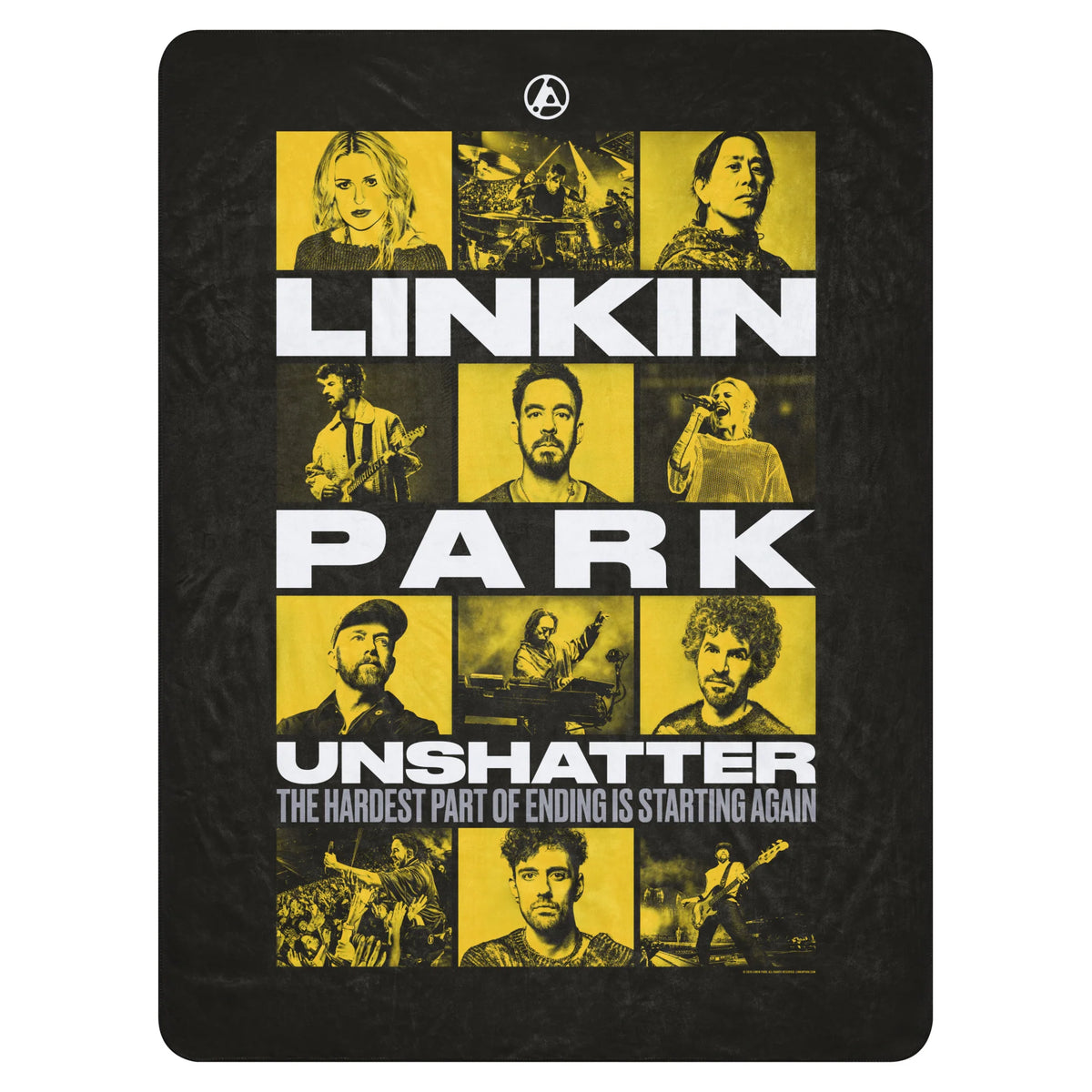 LINKIN PARK: UNSHATTER Sherpa Blanket - LINKIN PARK: UNSHATTER Sherpa Blanket-1