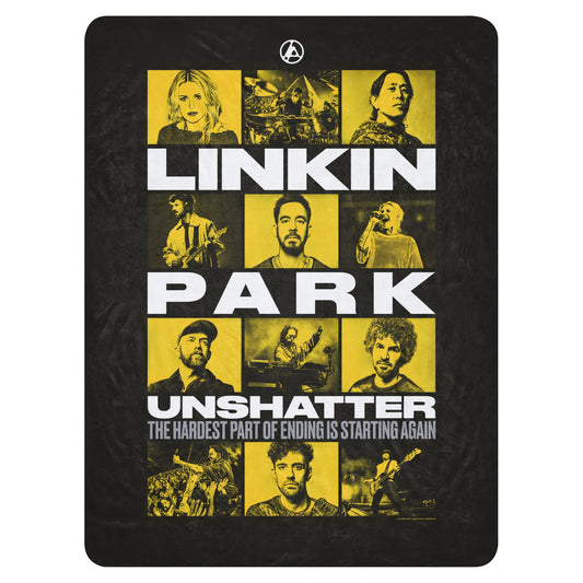 LINKIN PARK: UNSHATTER Sherpa Blanket - LINKIN PARK: UNSHATTER Sherpa Blanket-1