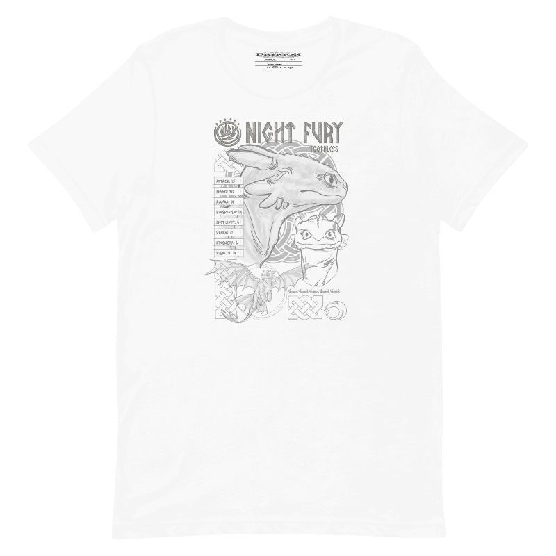 How to Train Your Dragon Legends Are Real T-Shirt White