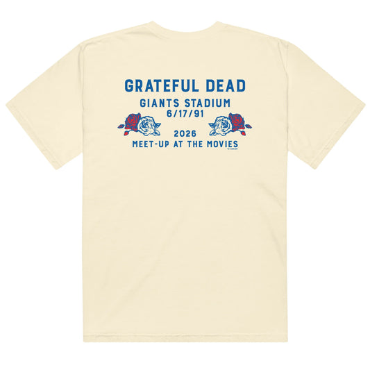Grateful dead t-shirt giants stadium - ivory