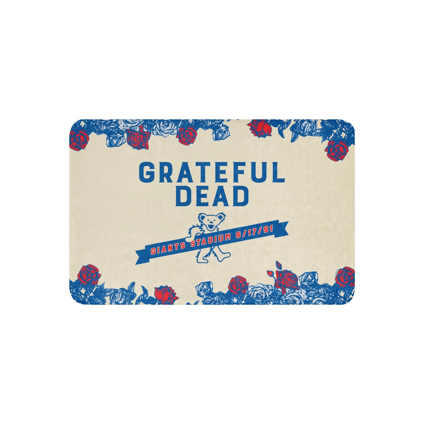 Grateful Dead Sherpa Blanket Giants Stadium - 37x57