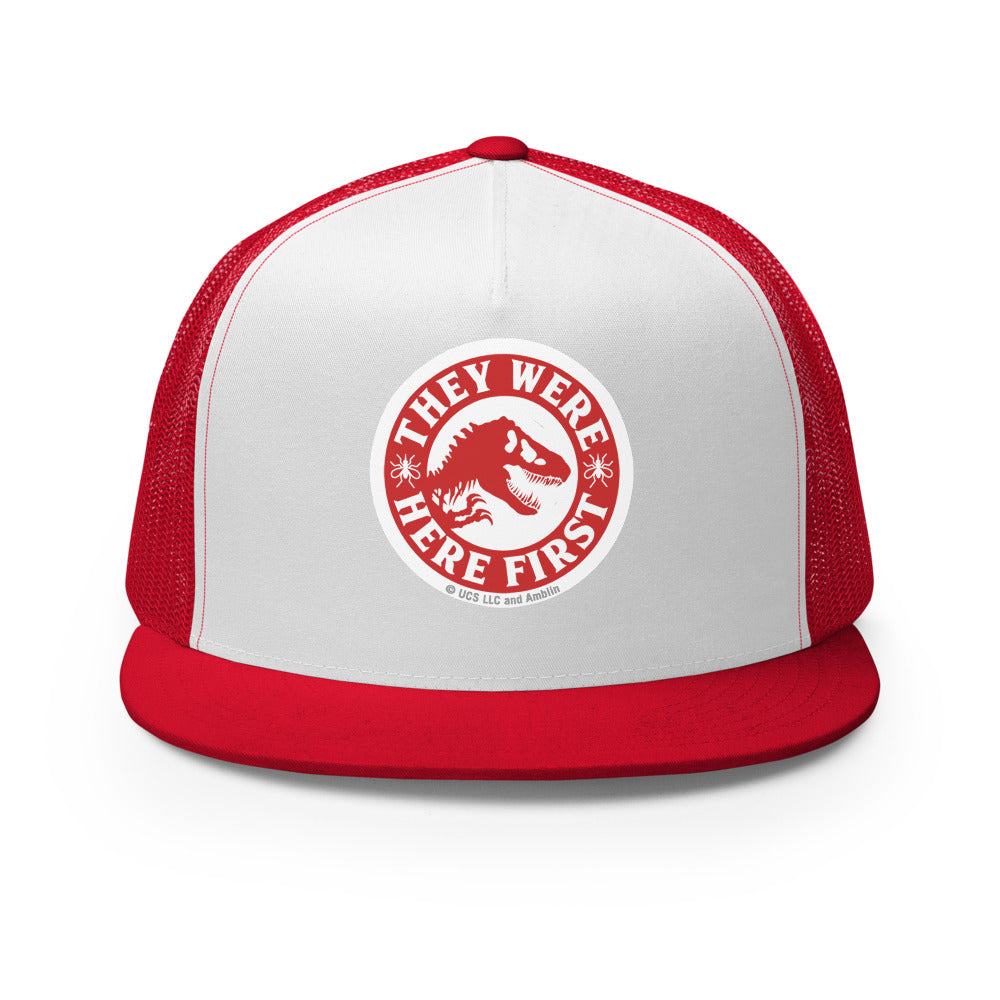 Jurassic Park They Were Here First Trucker Hat