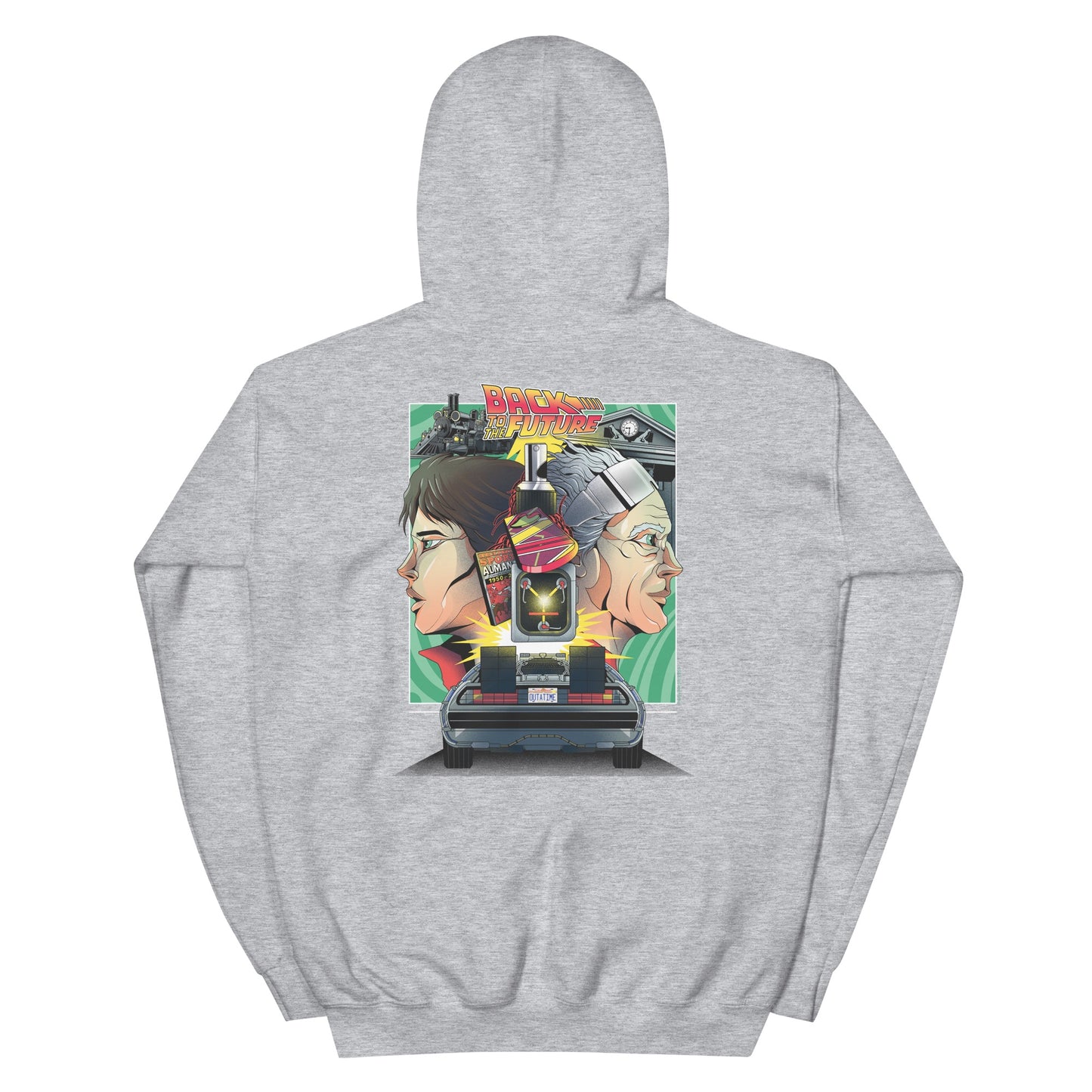 Back to the Future Illustration Hoodie