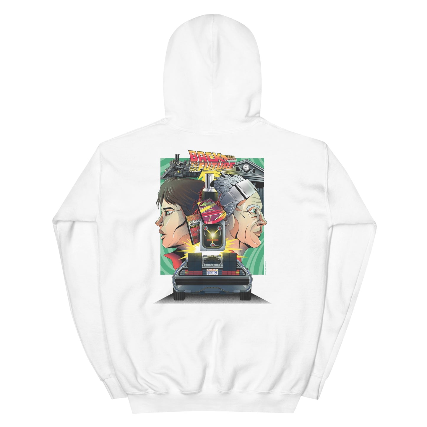 Back to the Future Illustration Hoodie