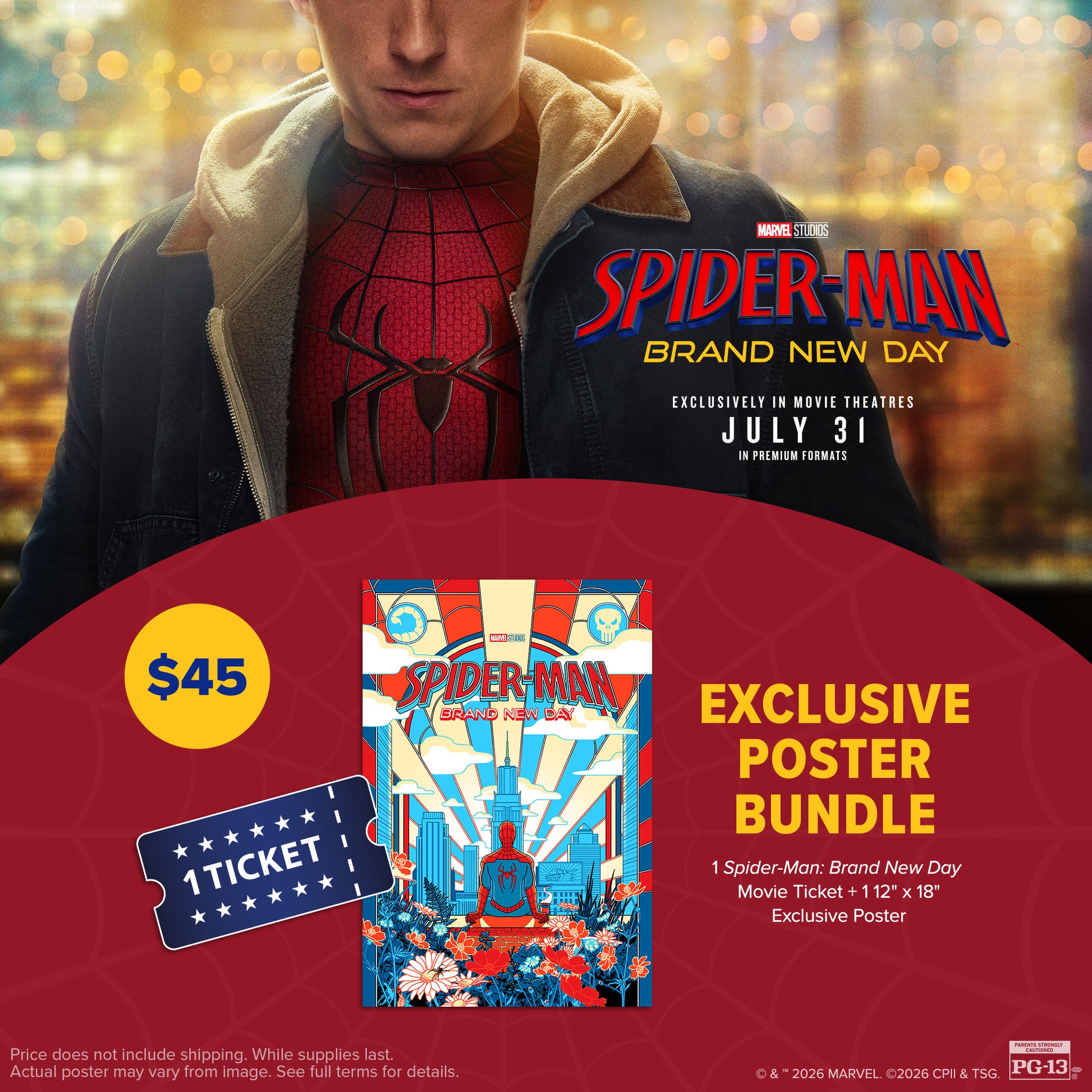 Spider-Man: Brand New Day Exclusive Poster Bundle