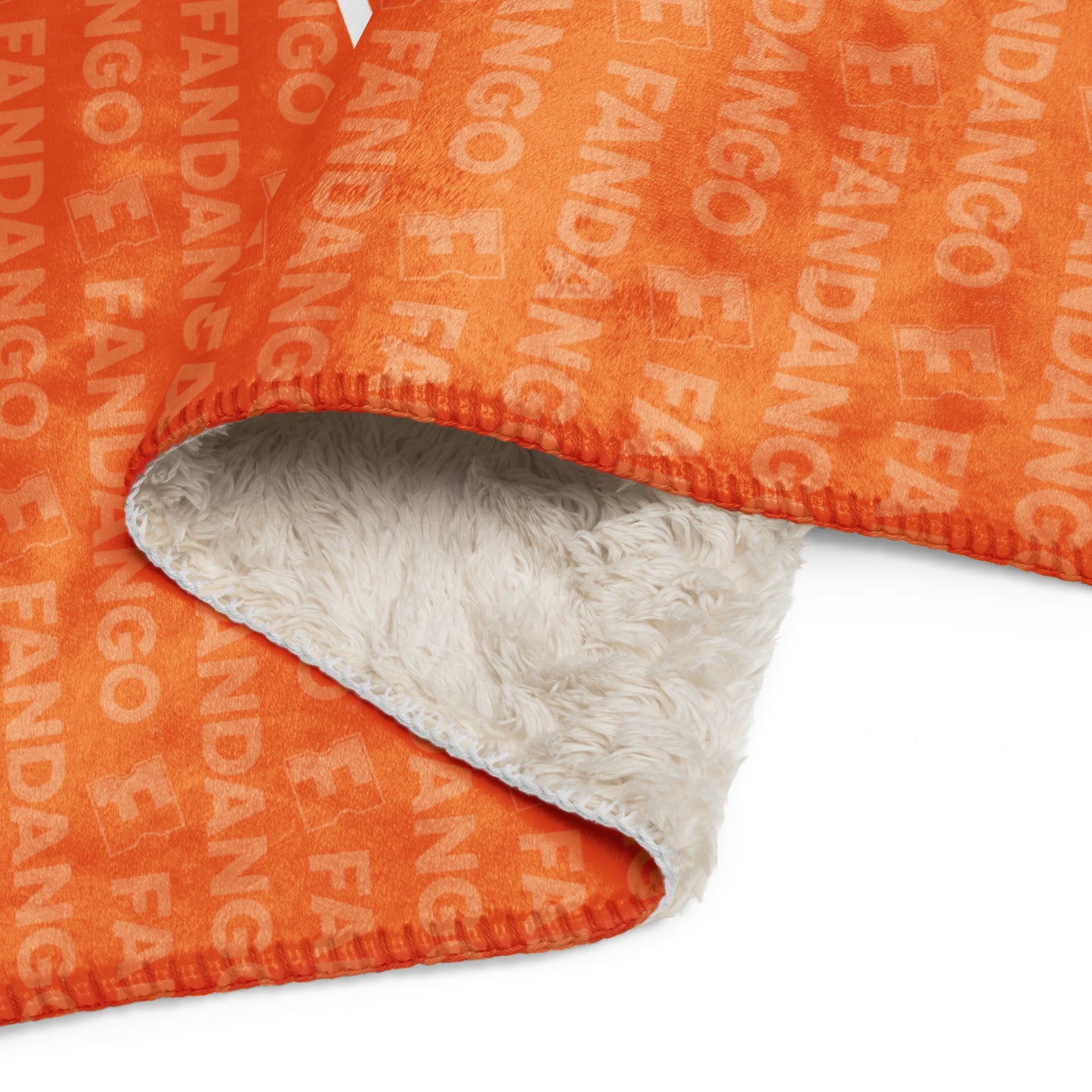 Fandango Logo Sherpa Blanket