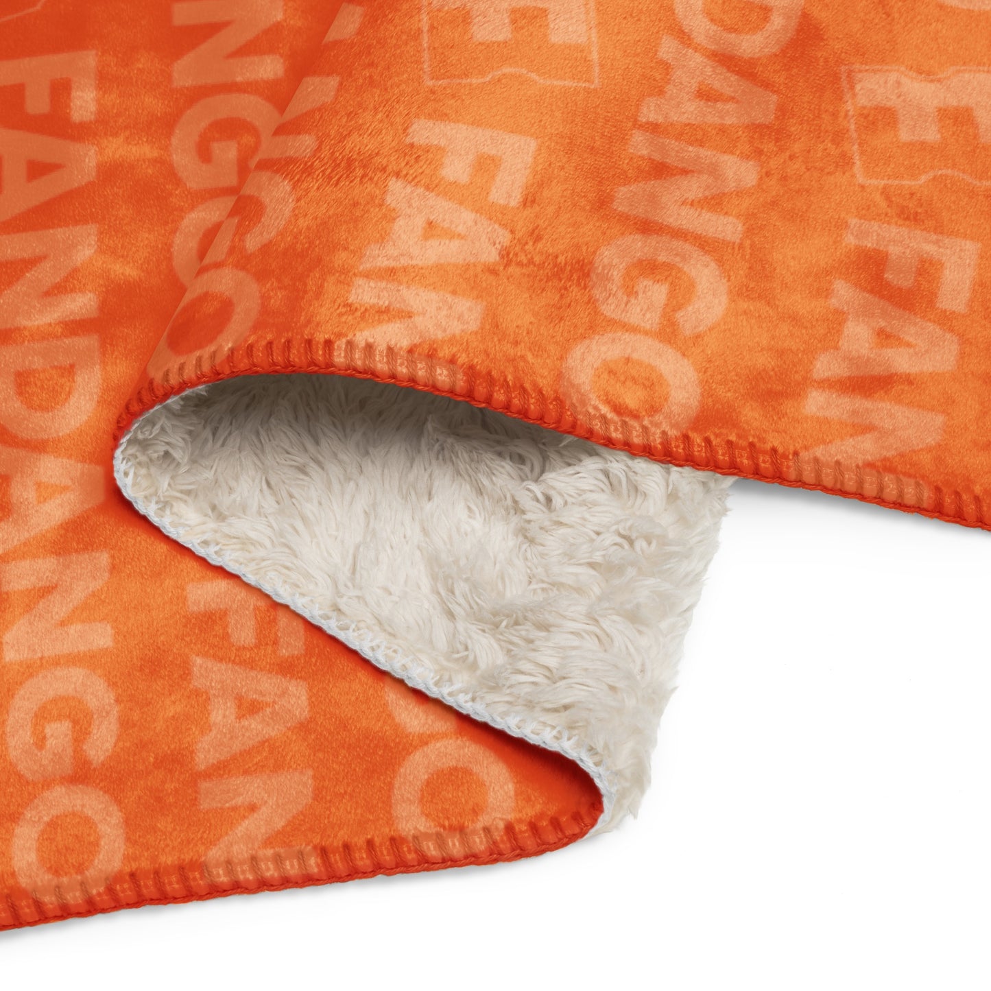 Fandango Logo Sherpa Blanket