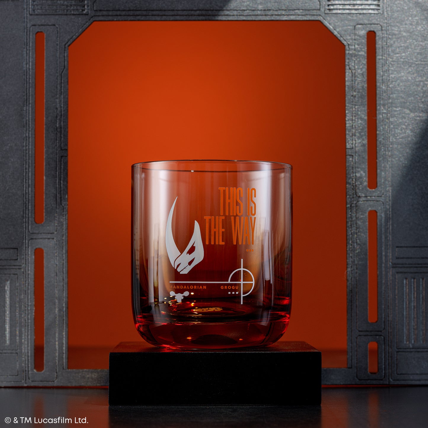 Star Wars™ Bounty Mandalorian Short Drinking Glasses - Bounty + This Is The Way