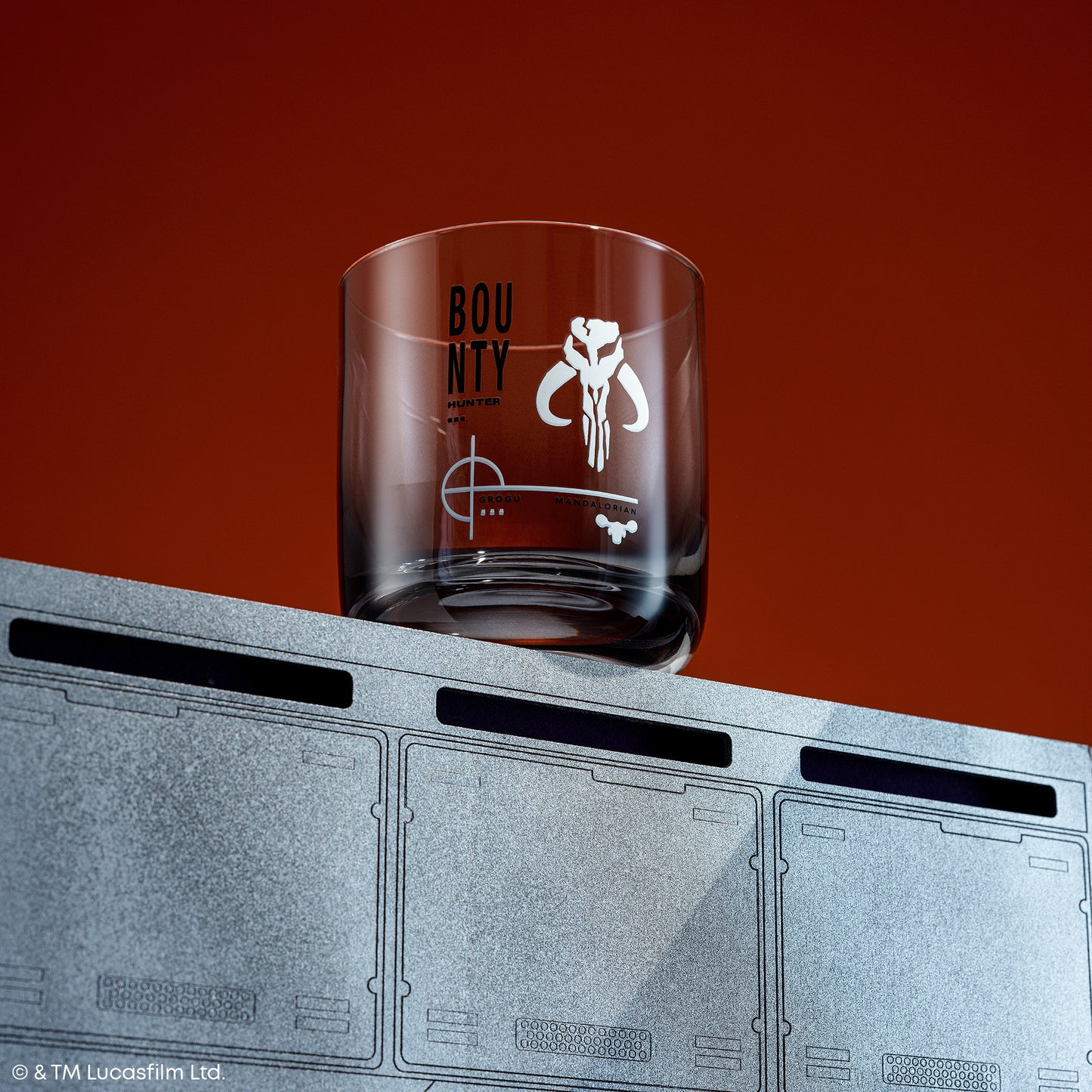 Star Wars™ Bounty Mandalorian Short Drinking Glasses - Bounty + This Is The Way
