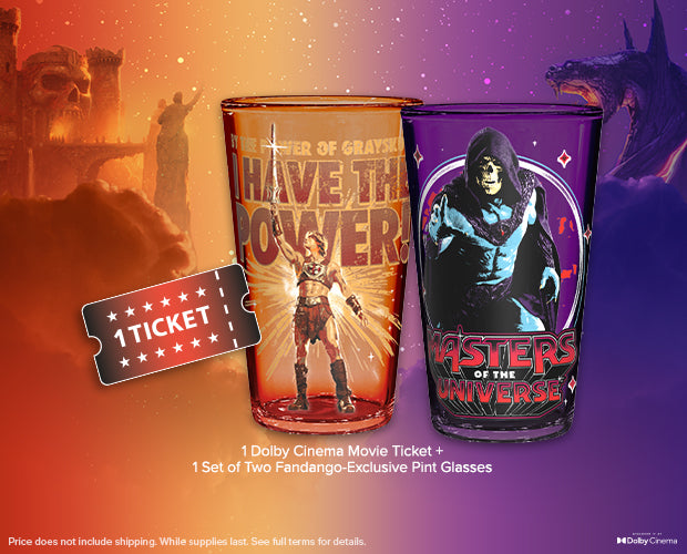 Masters of the Universe Pint Glasses Set of 2