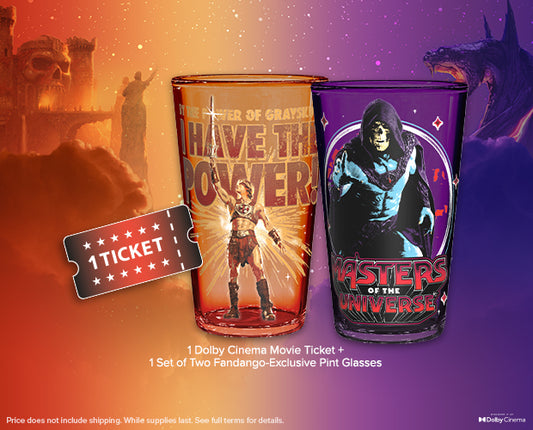 Masters of the Universe Pint Glasses Set of 2