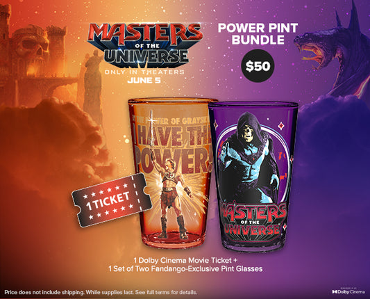 Masters of the Universe Pint Glasses Set of 2