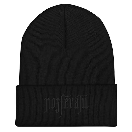 Nosferatu Logo Embroidered Beanie