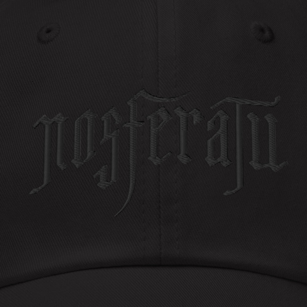 Nosferatu Logo Embroidered Dad Hat