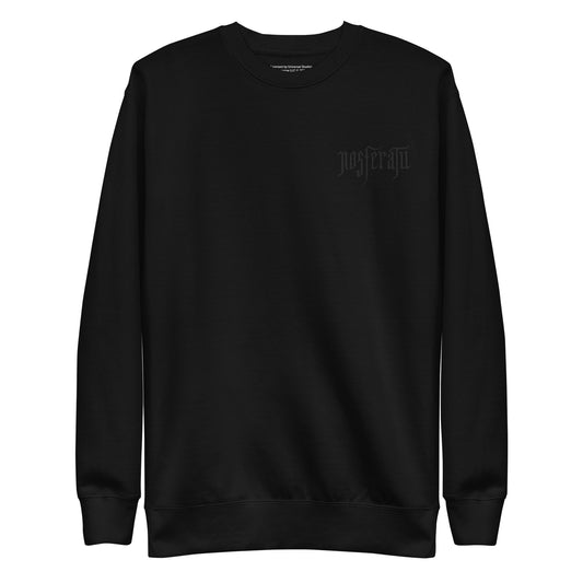 Nosferatu Logo Embroidered Crewneck