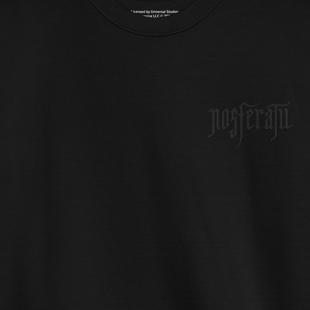 Nosferatu Logo Embroidered Crewneck