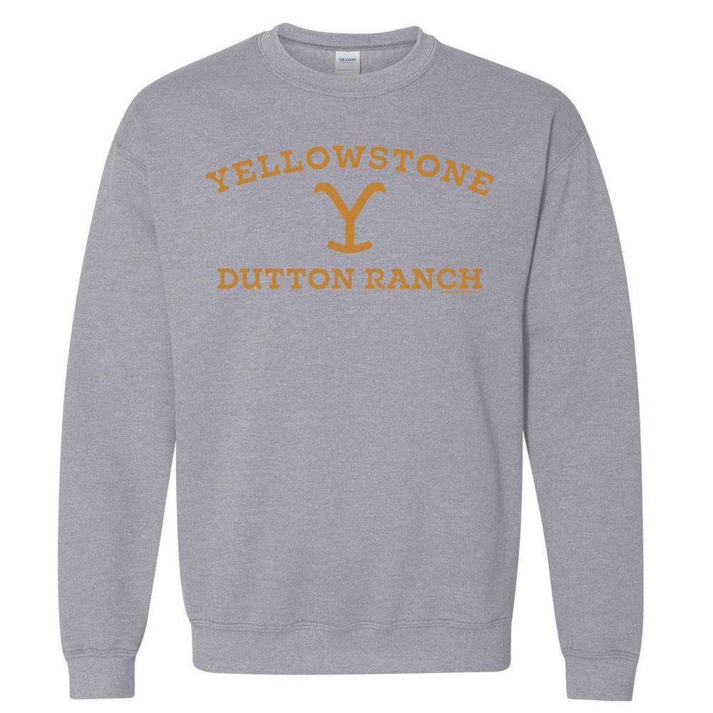 Yellowstone Dutton Ranch Logo Crewneck Sweatshirt