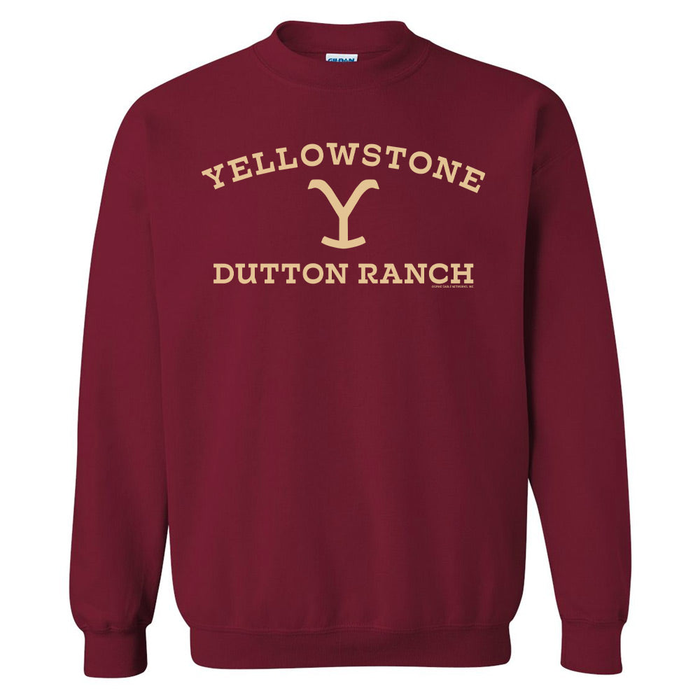 Yellowstone Dutton Ranch Logo Crewneck Sweatshirt