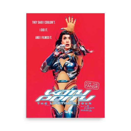 Katy Perry: The Lifetimes Tour – Live From Paris Poster - Katy Perry: The Lifetimes Tour – Live From Paris Poster-1