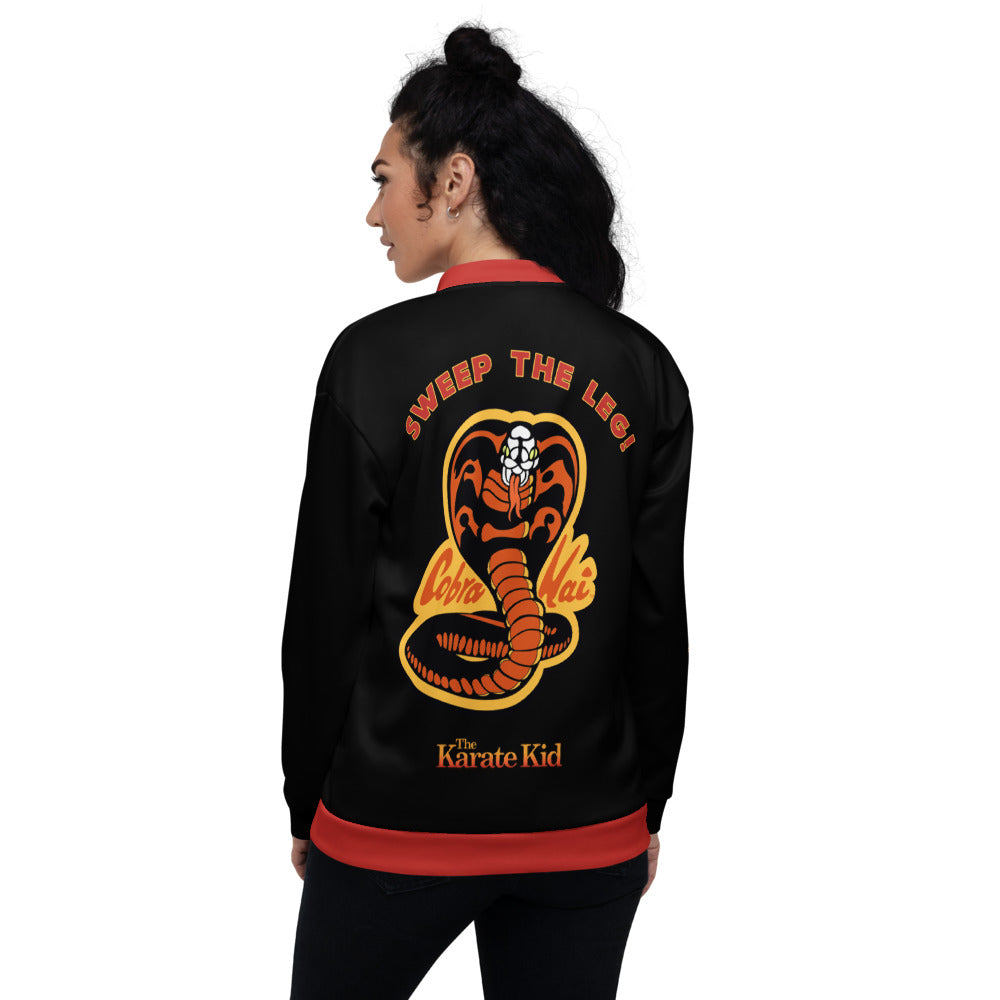 Karate Kid Sweep The Leg! Unisex Bomber Jacket