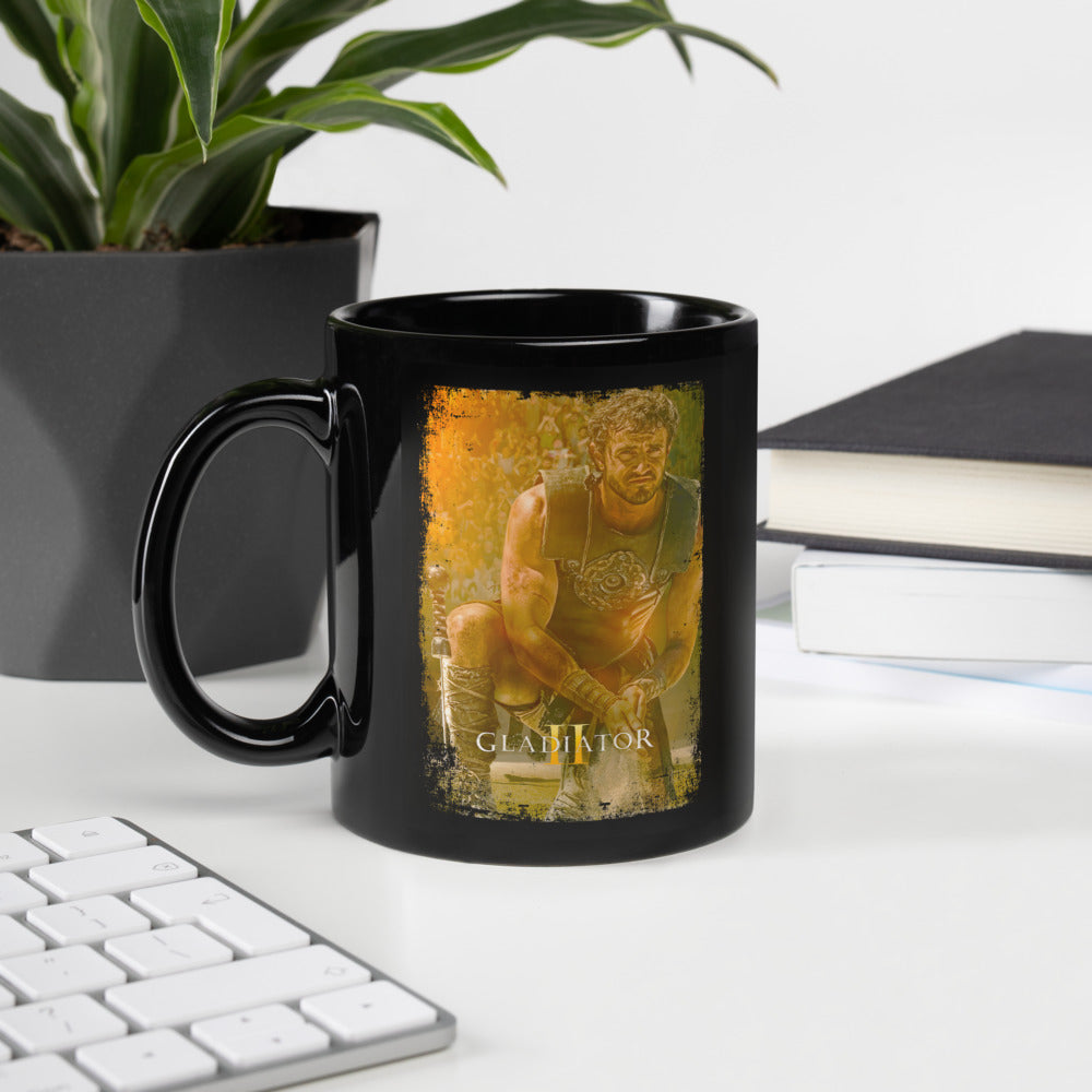 Gladiator II Lucius Black Mug