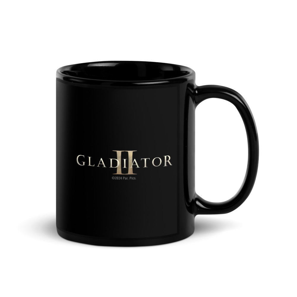 Gladiator II Lucius Black Mug