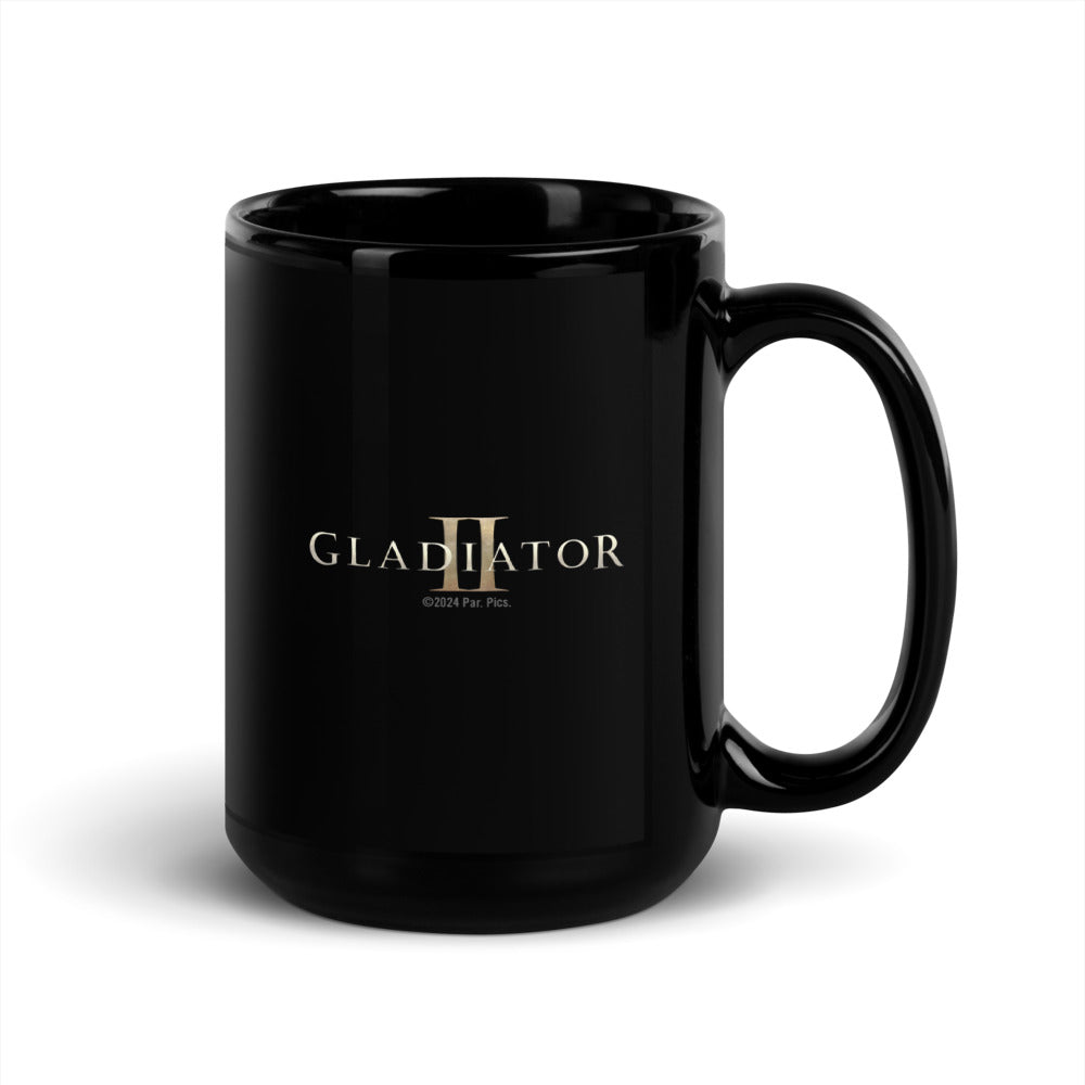 Gladiator II Lucius Black Mug