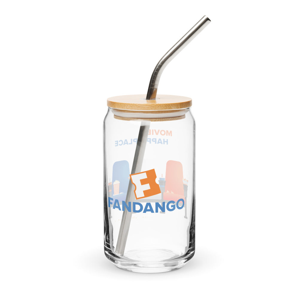 Fandango Movies Are My Happy Place 16oz Can-Shaped Glass – Fandango ...