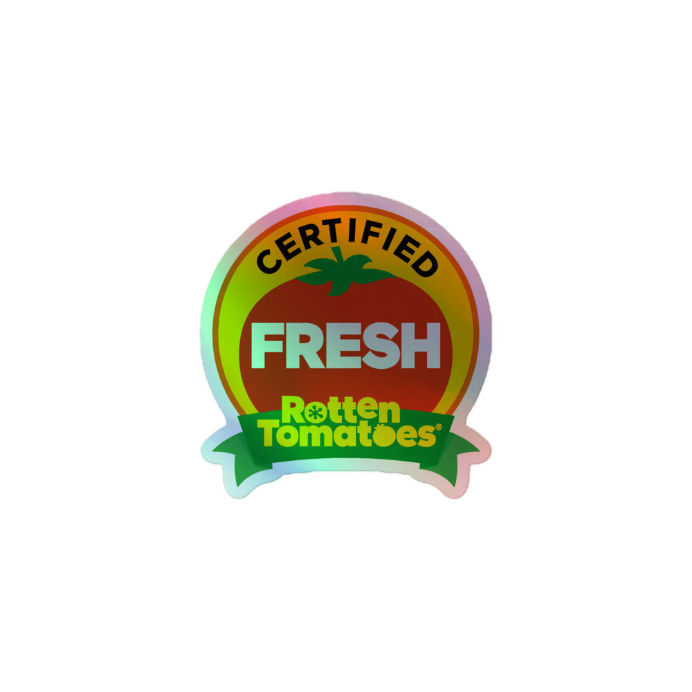 Rotten Tomatoes Certified Fresh Holographic Sticker