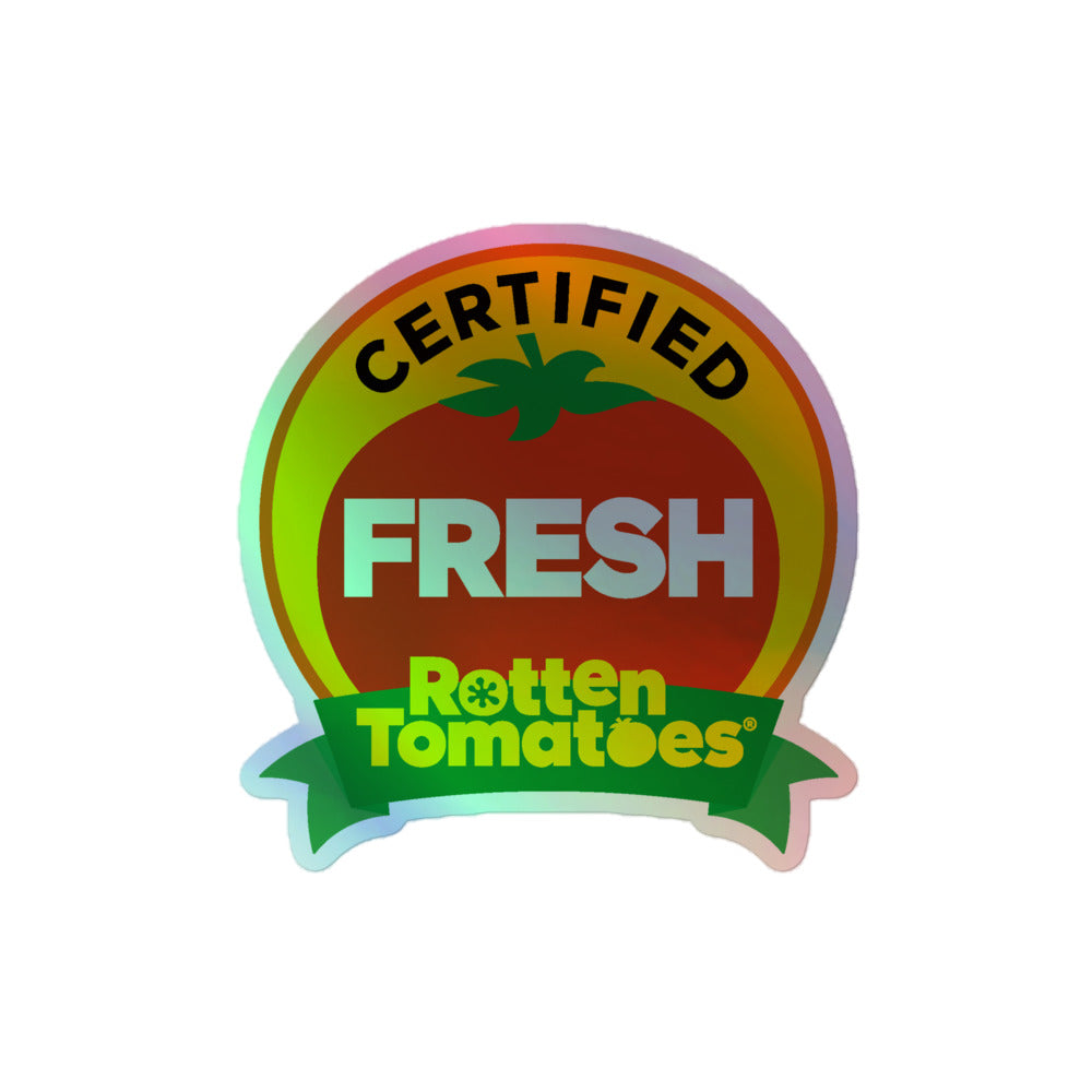 Rotten Tomatoes Certified Fresh Holographic Sticker