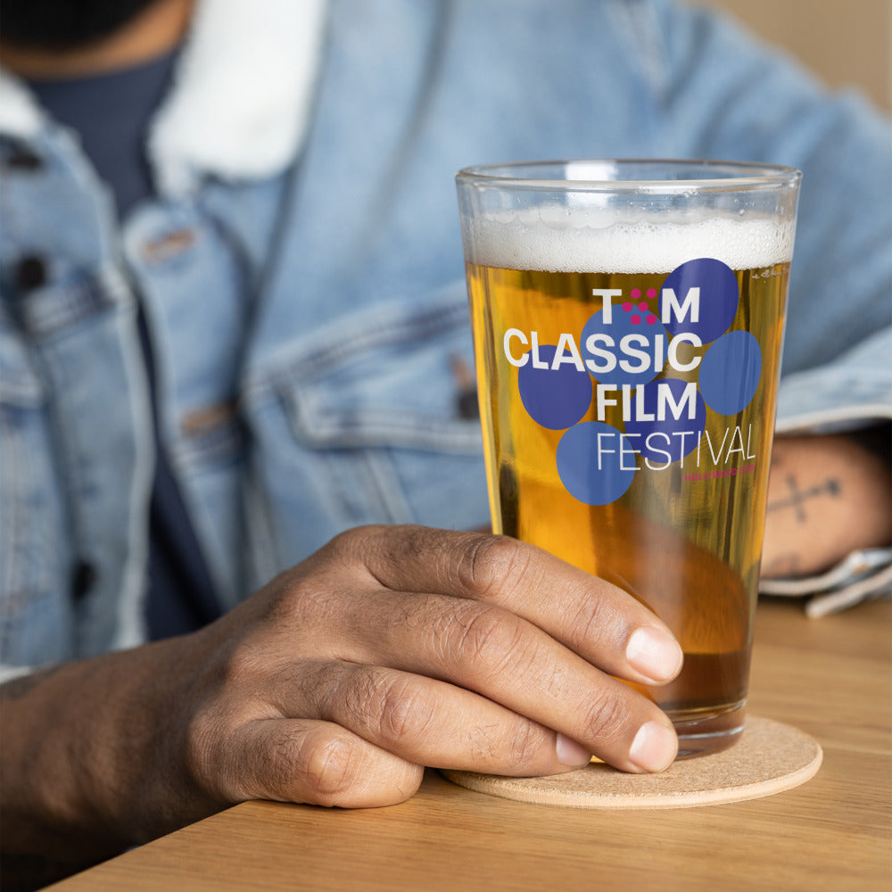 TCM Classic Film Festival 2026 Logo Shaker Pint Glass