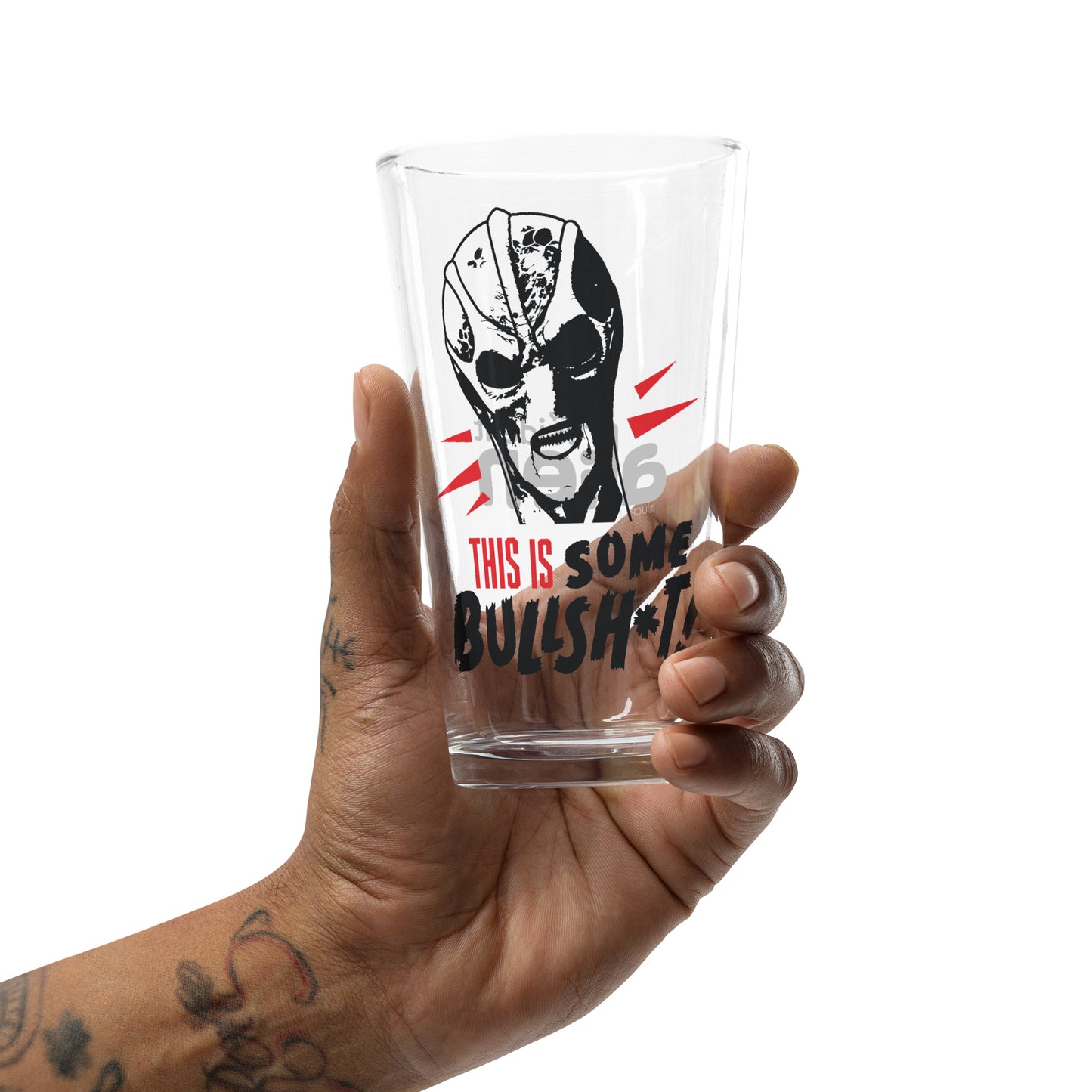 Resident Alien This Is Some Bullshit Pint Glass