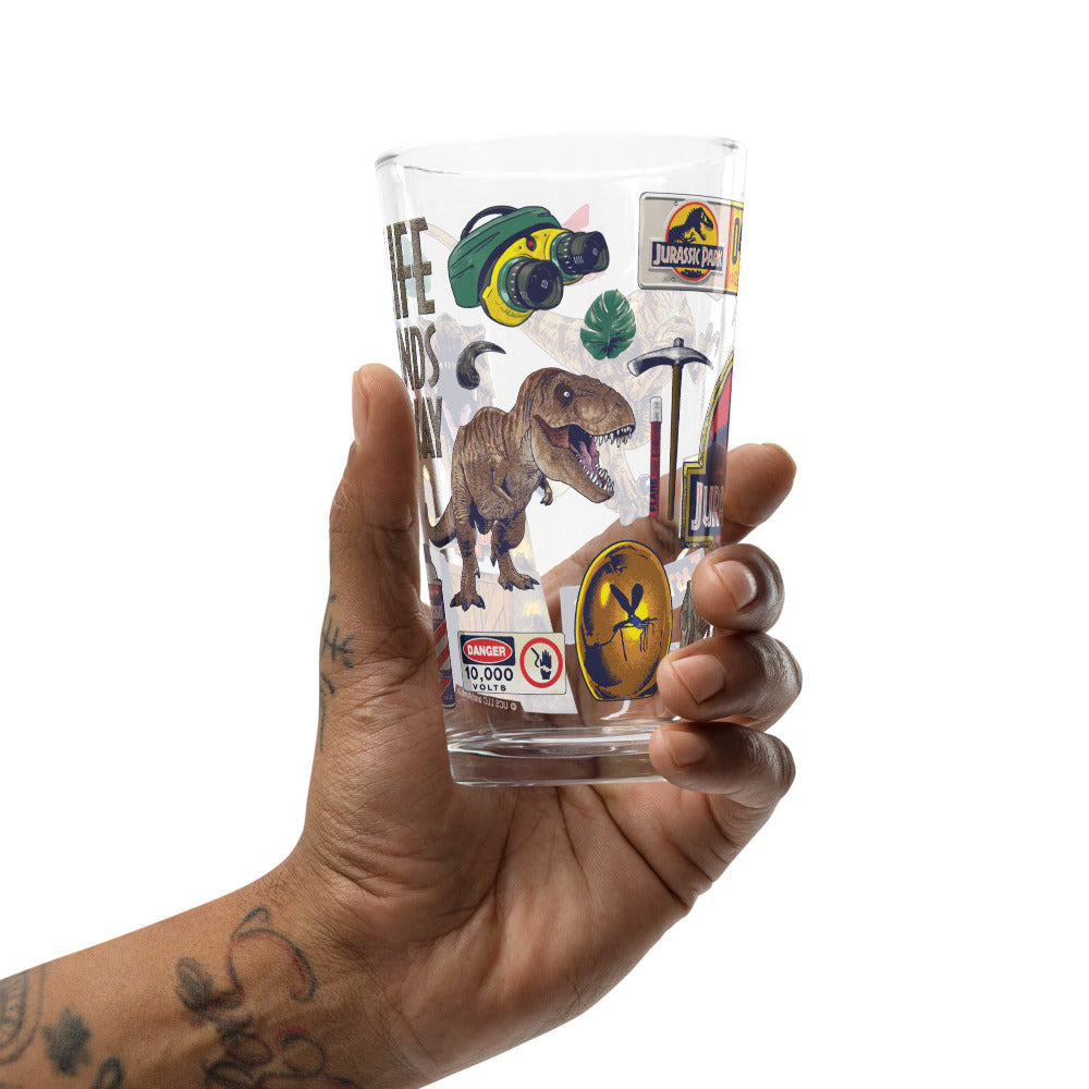 Jurassic Park Icons Pint Glass