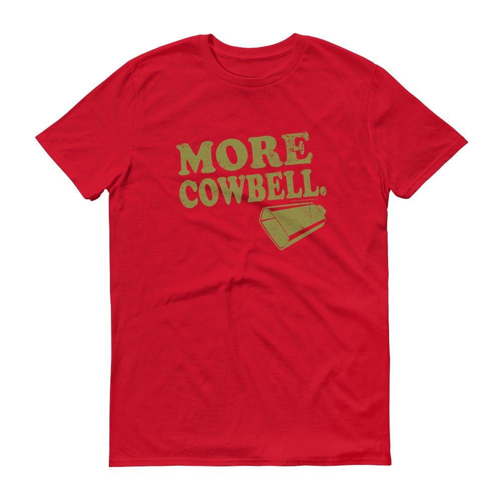 Saturday Night Live More Cowbell Adult Short Sleeve T-Shirt