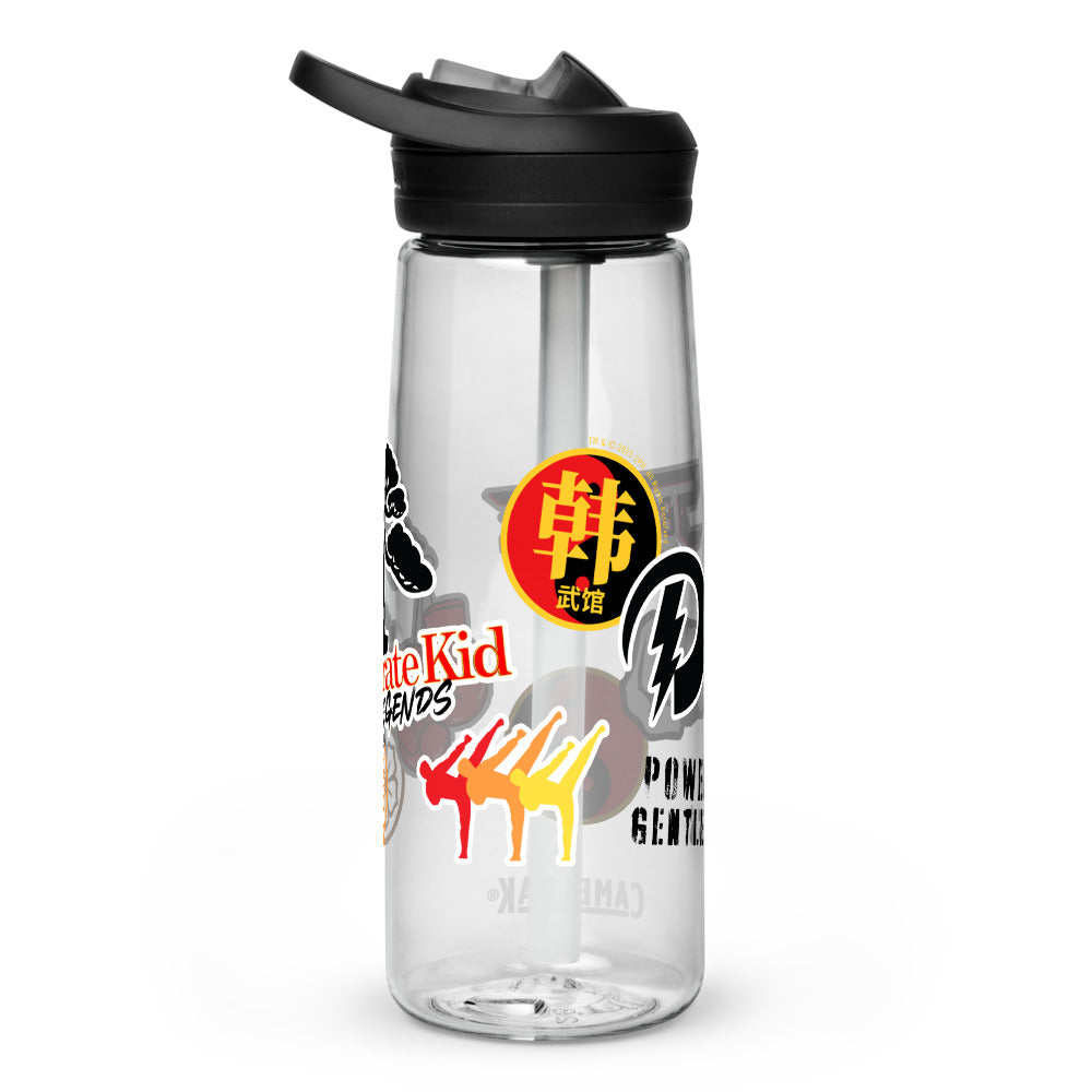 Karate Kid Legends Water Bottle Clear