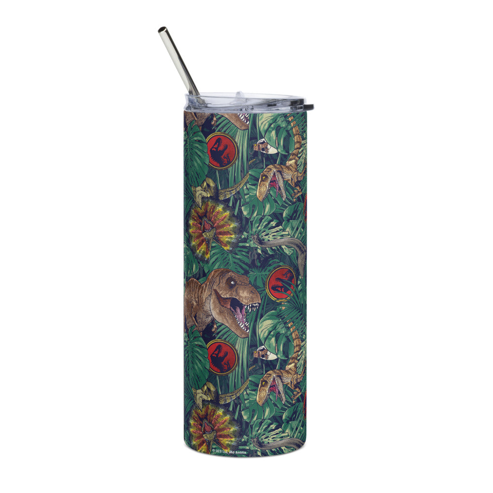 Jurassic Park Jungle Stainless Steel Tumbler