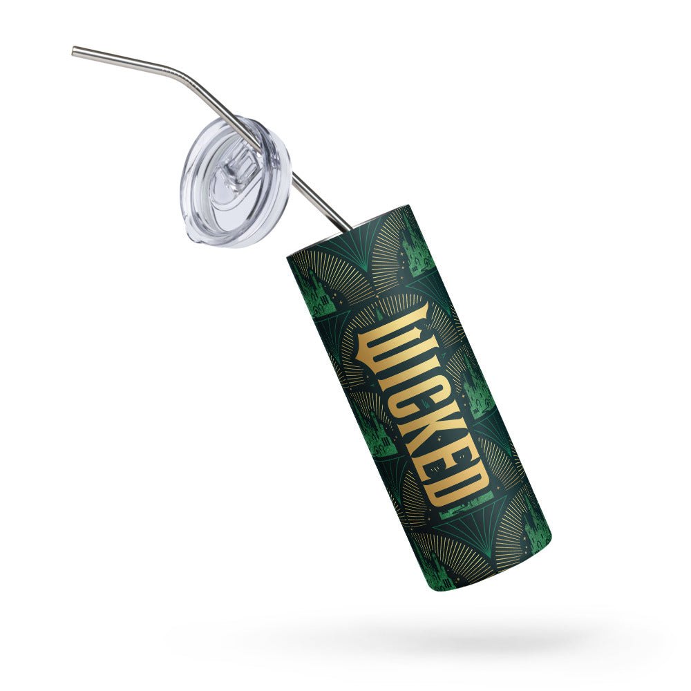 Wicked 20 oz Stainless Steel Tumbler | Glossy Finish & Straw Fandango FanStore Wicked 20 oz Stainless Steel Tumbler | Glossy Finish & Straw Fandango FanStore