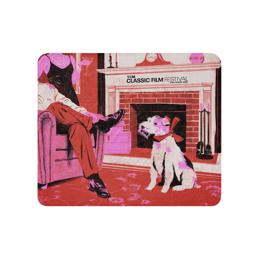 Fandango TCM Fest Fall Sherpa Blanket 50 in x 60 in