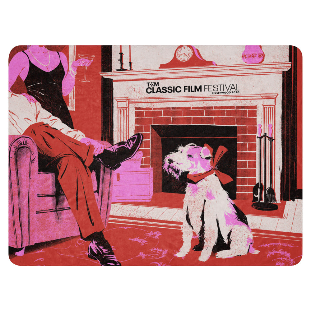 Fandango TCM Fest Fall Sherpa Blanket 60 in x 80 in