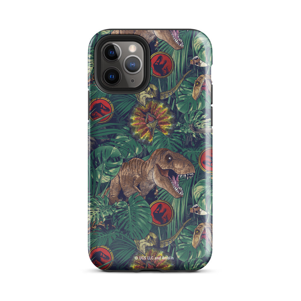 Jurassic Park Jungle iPhone Tough Case