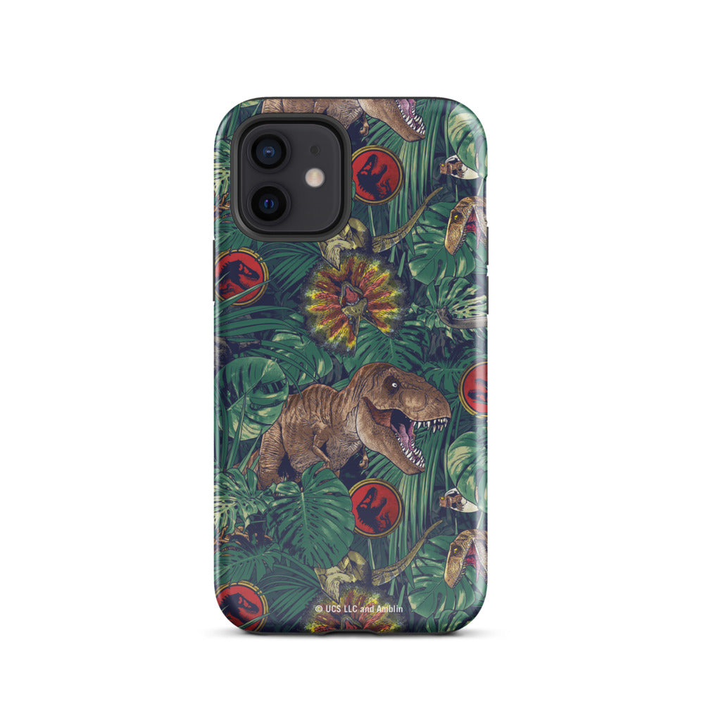 Jurassic Park Jungle iPhone Tough Case