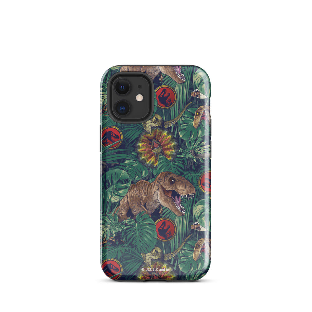 Jurassic Park Jungle iPhone Tough Case