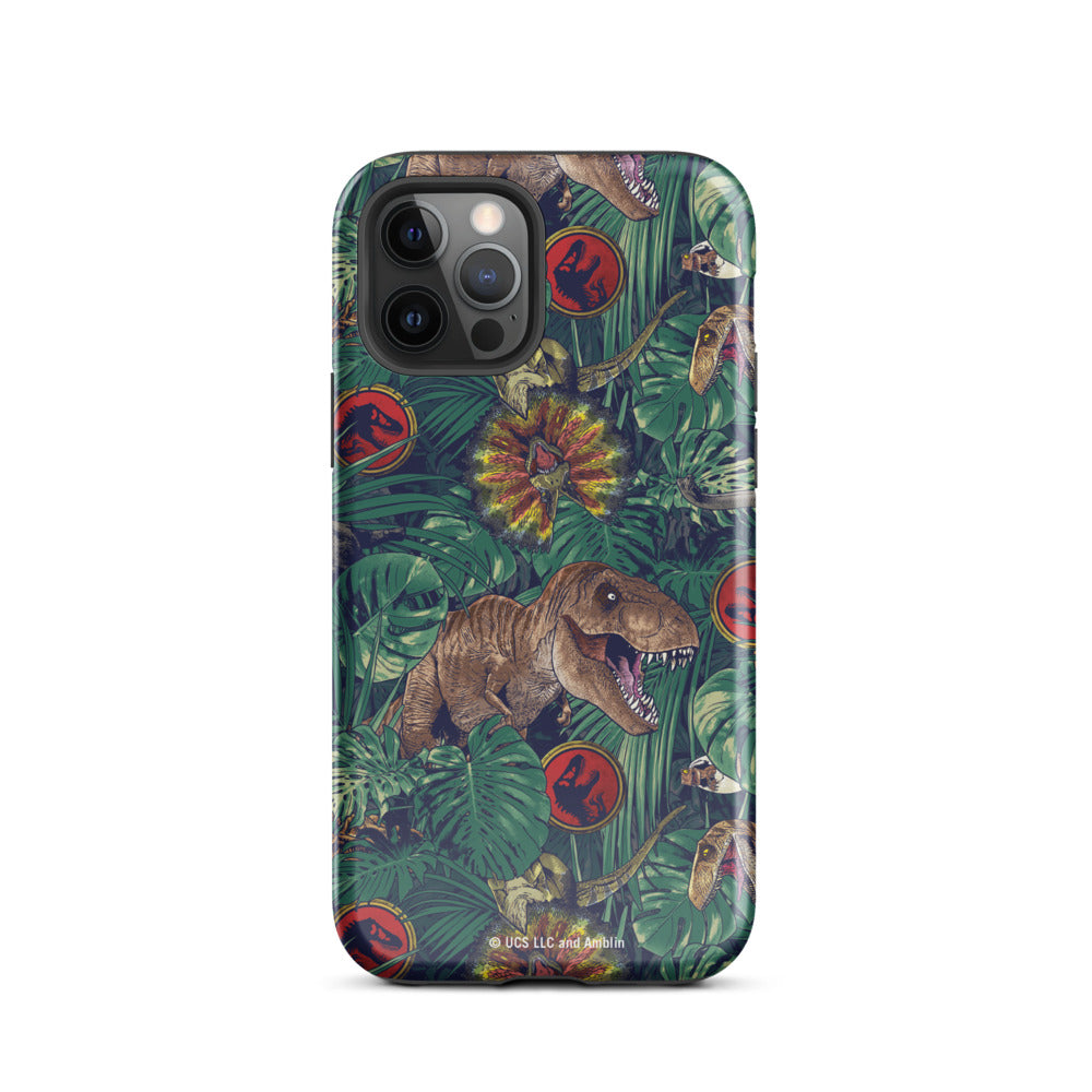 Jurassic Park Jungle iPhone Tough Case