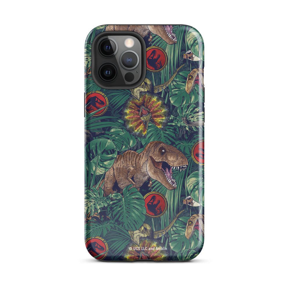 Jurassic Park Jungle iPhone Tough Case